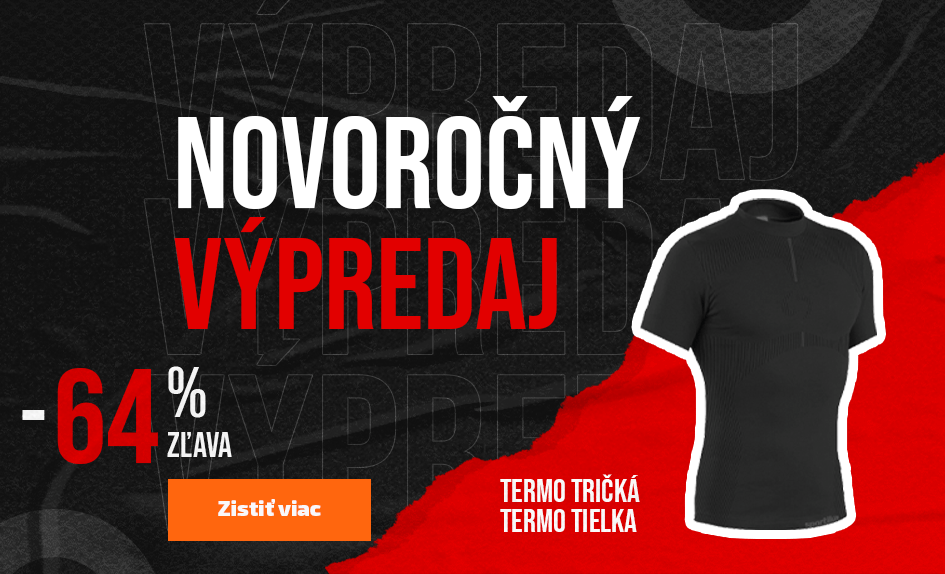 Novoročný výpredaj - 64% na termo tielko a termo tričko