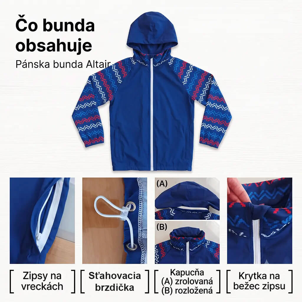 Detaily bundy Altair zblízka