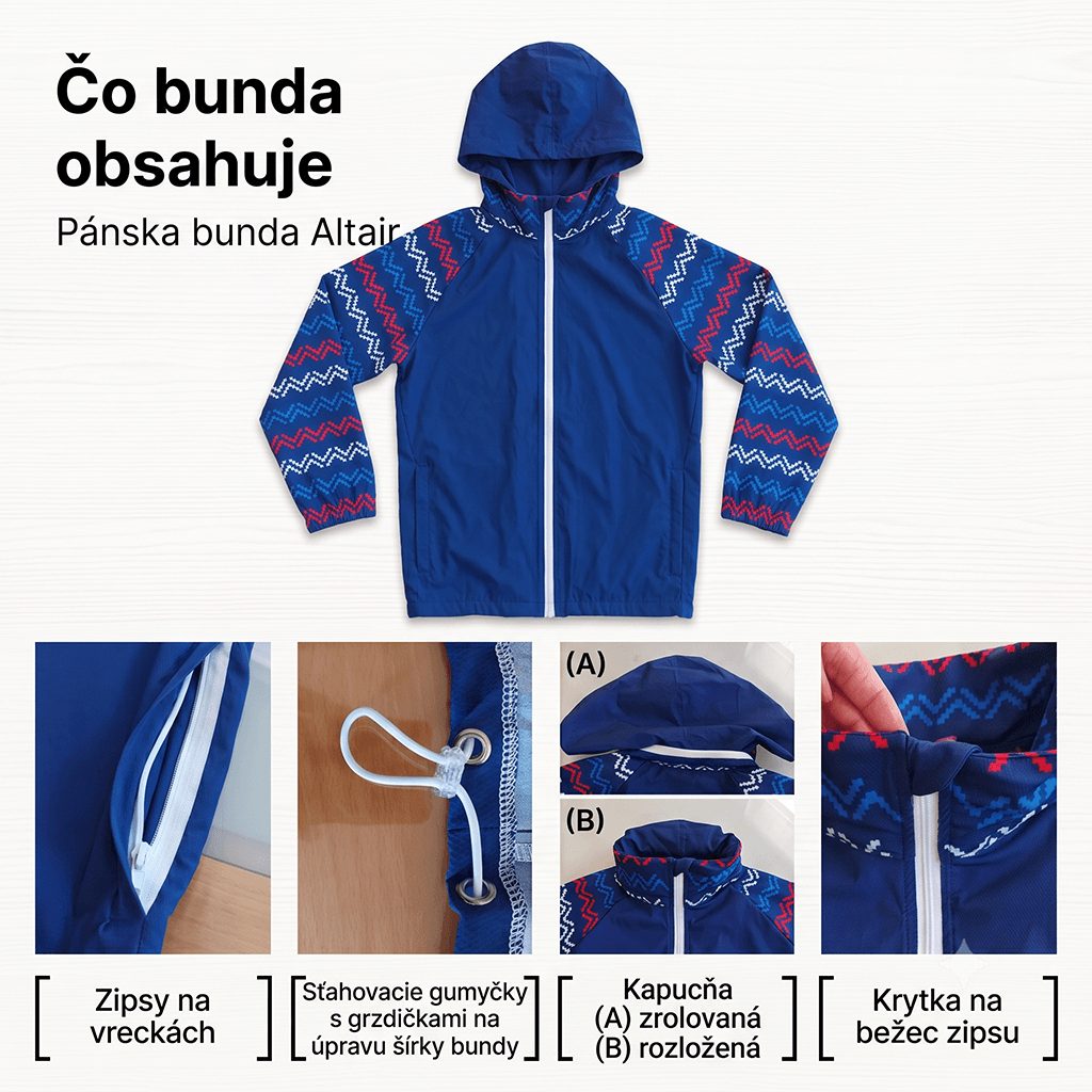 Detaily bundy Altair zblízka