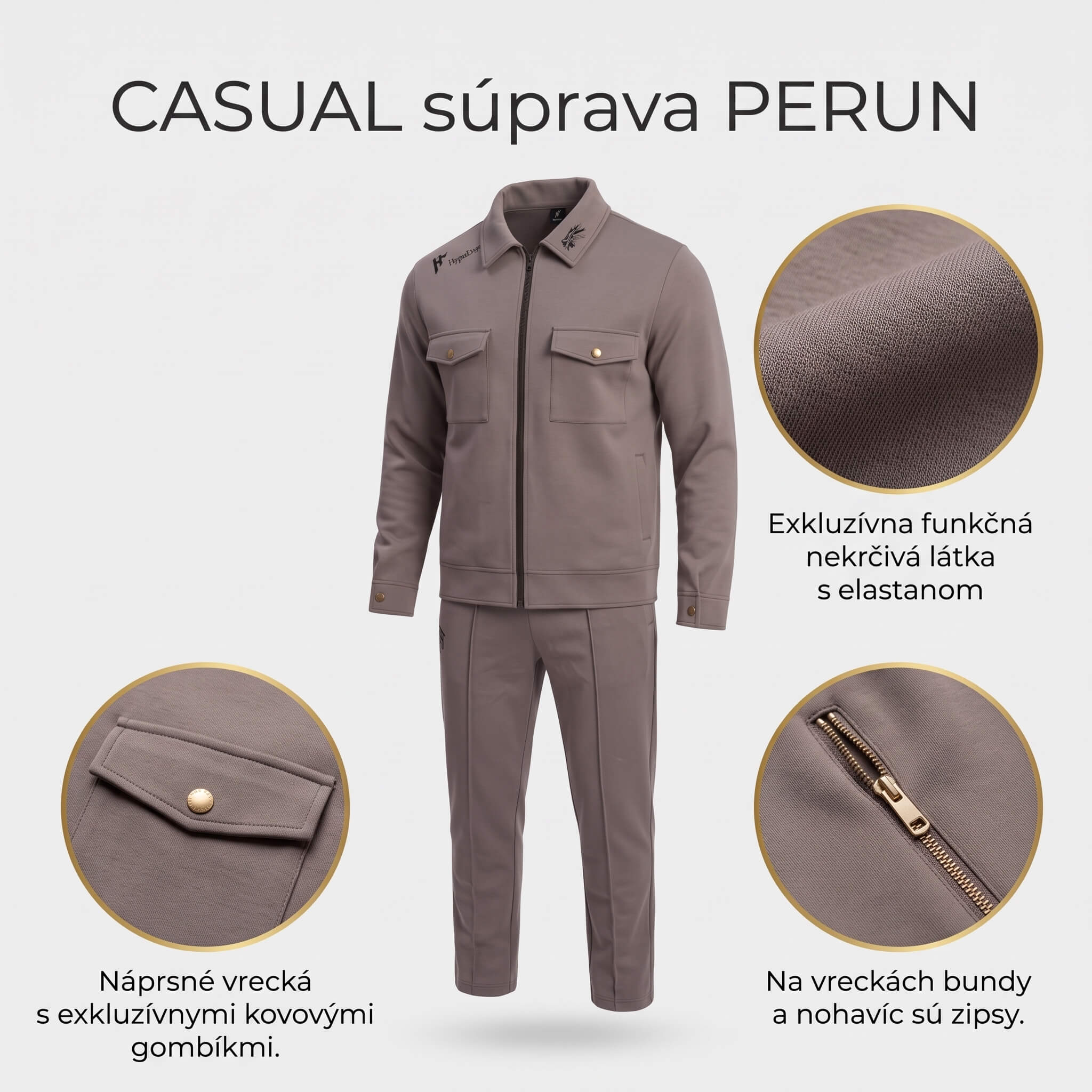 Materiál súpravy PERÚN GYM zblízka