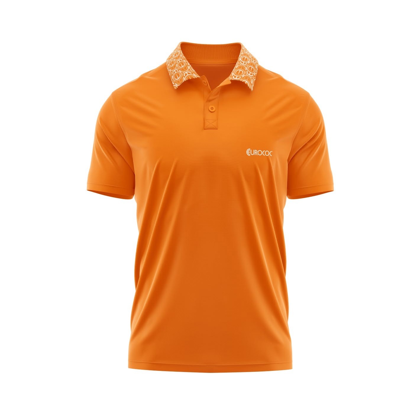 Firemné polo tričko Eurococ – oranžové