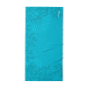 Beach towel with coral motif