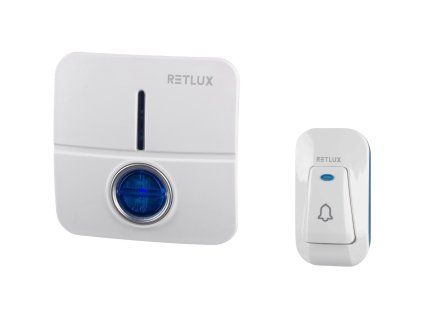RDB 105 zvonek 230V+bat.tlačítko  RETLUX