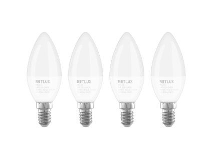 REL 35 LED C37 4x5W E14 WW        RETLUX