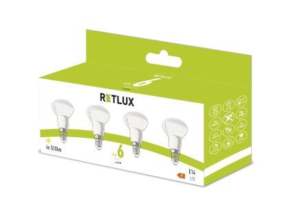 REL 39 LED R50 4x6W E14 WW        RETLUX