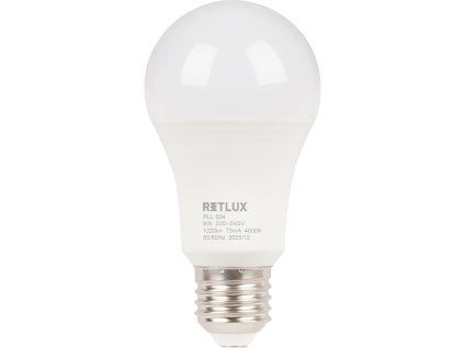 RLL 604 A60 E27 bulb 9W CW  D     RETLUX
