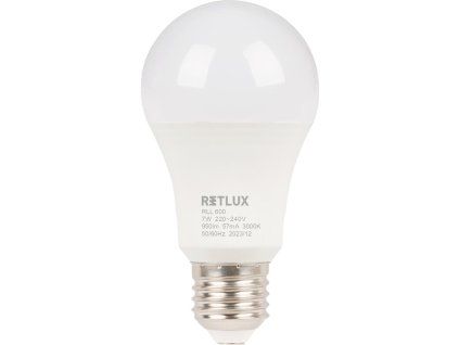 RLL 600 A60 E27 bulb 7W WW D      RETLUX