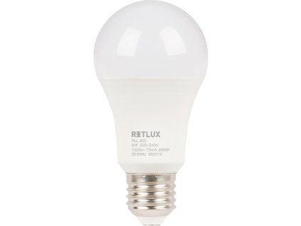 RLL 605 A60 E27 bulb 9W DL D      RETLUX