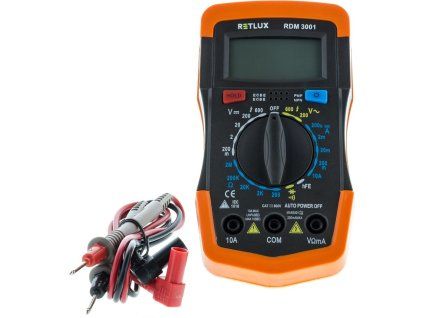 RDM 3001   Digitální multimetr    RETLUX