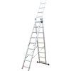 FZZ 4309 Trojdílný žebřík 3x9  FIELDMANN