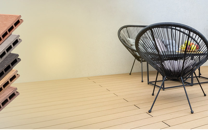 Příjemná terasa bez třísek