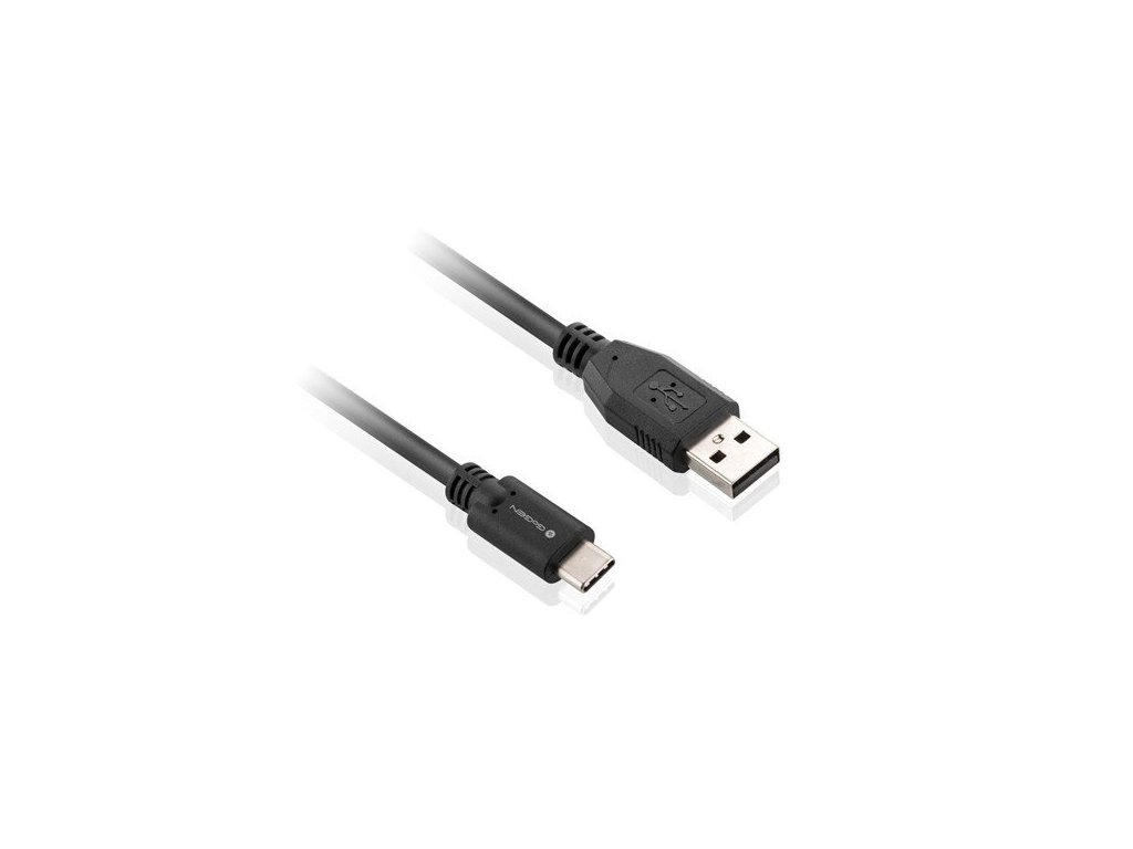 Kabel GoGEN USB USB C, 1m černý obrázek 1