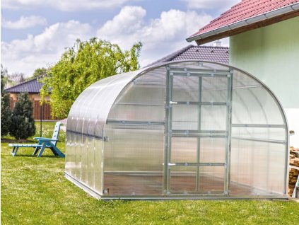 Zahradní skleník z polykarbonátu Gardentec Classic 8 m  + Kompletní sada těsnění