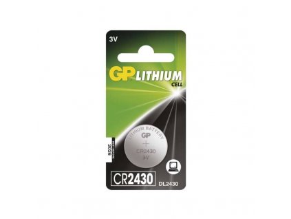 Baterie lithiová GP CR2430, blistr 1ks obrázek 1