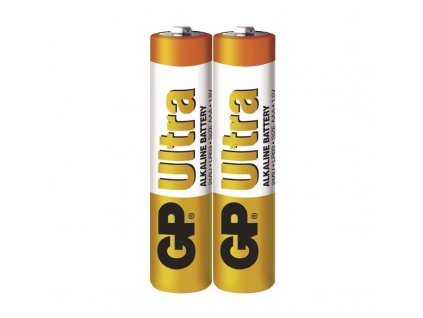 Baterie alkalická GP Ultra AAA, LR03, fólie 2ks obrázek 1