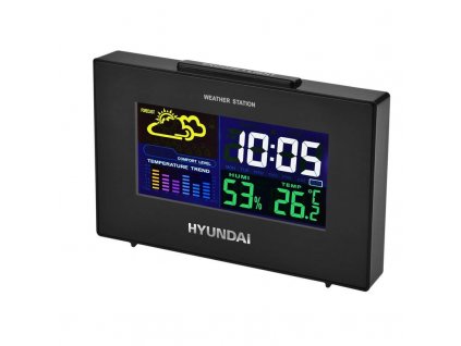 Meteorologická stanice Hyundai WS2020 černá obrázek 1