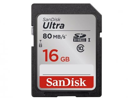 Paměťová karta SanDisk Ultra SDHC 16GB obrázek 1