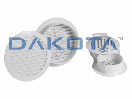 Ventilační mřížka kulatá - plast