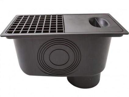 Lapač střešních splavenin - Geiger (Barva černá)