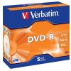 DVD R 4,7 GB 16X BOX DISK VERBATIM 5KS