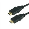 Kabel GoGEN HDMI 1.4, 1,5m, s rotací 180°, pozlacený, High speed, s ethernetem, černý obrázek 1