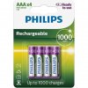 Baterie nabíjecí Philips AAA R03B4A9510 4ks obrázek 1