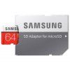 Paměťová karta Samsung Micro SDXC EVO+ 64GB Class 10 UHS I, SD adaptér obrázek 2