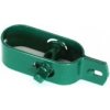 Poplastovaný Plotový napínák zelený 100 mm