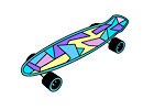 Skateboard, pennyboard, longboard