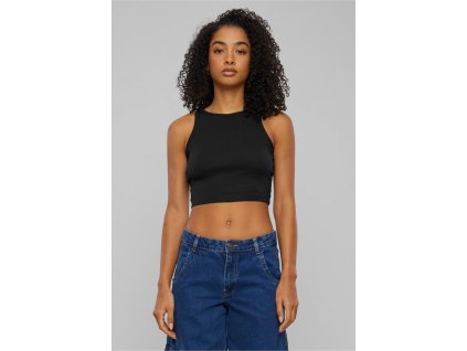 Dámsky top - Organic Cropped Rib Top