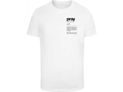 Pánske tričko - Pray Definition Tee