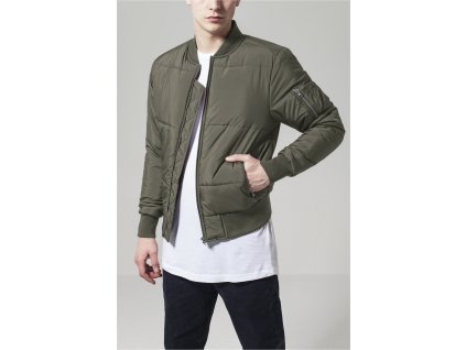 Bunda Basic Quilt Bomber Jacket