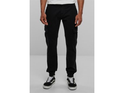 Washed Cargo Twill Jogging Pants