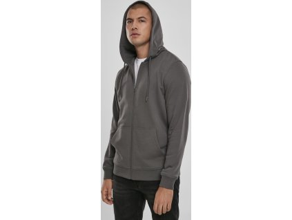 Mikina Basic Terry Zip Hoodie