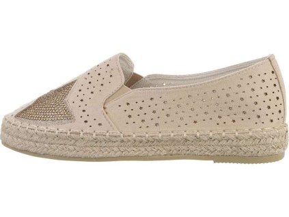 Dámske espadrilky béžové