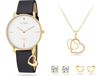 Dámsky darčekový set Pierre Cardin Gift Set Watch & Necklace & Earrings PCDX8464L23