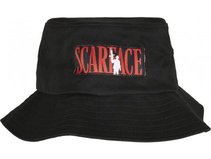Klobúk Scarface Logo Bucket Hat