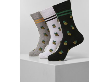 Balík ponožiek 3 páry Recycled Yarn Pineapple Socks 3-Pack