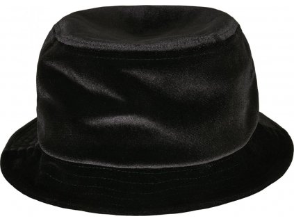 Zamatový klobúk Velvet Bucket Hat