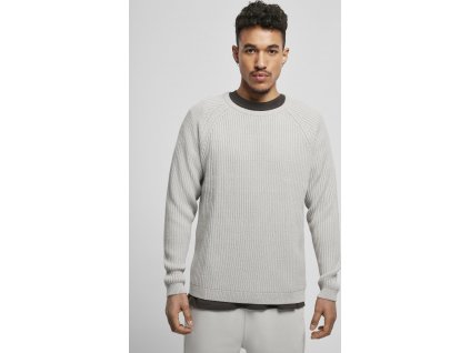 Pánsky pulóver Ribbed Raglan Sweater