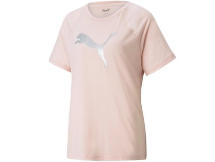 Dámske tričko ružové Puma Evostripe Tee 589143 36