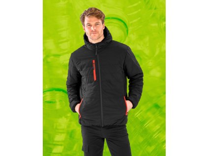 Bunda Black Compass Padded Winter Jacket