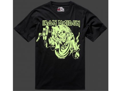 Unisex tričko Iron Maiden Tee Shirt Design 3 ( glow in the dark pigment)