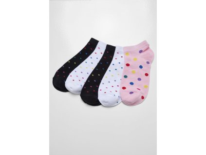 Ponožky No Show Socks Rainbow Dots 5-Pack