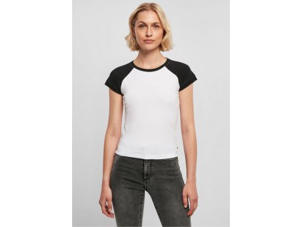 Dámske tričko Ladies Organic Stretch Short Retro Baseball Tee