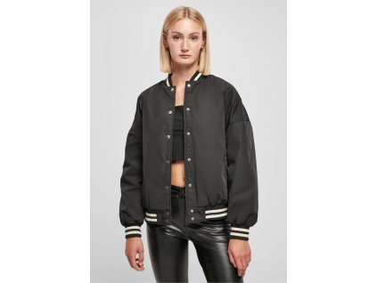 Dámsky bomber Ladies Oversized Recycled College Jacket