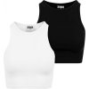 Dámsky top - Cropped Rib Top 2-Pack