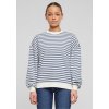 Dámska mikina - Oversized Striped Crewneck