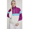 Dámska ľahká vetrovka Ladies 3-Tone Stand Up Collar Pull Over Jacket