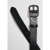 Pánsky opasok Synthetic Leather Thorn Buckle Business Belt